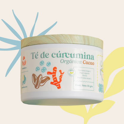 TE DE CURCUMINA ORGANICA CACAO